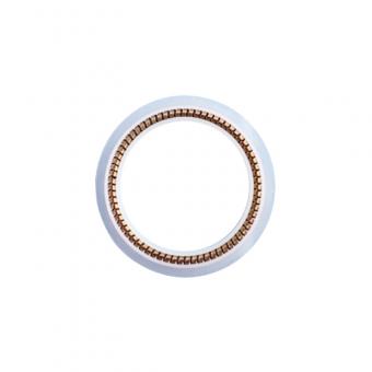 Helical alloy spring energized seals